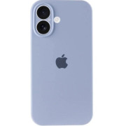 Чехол Silicone Case Full Camera для iPhone 16 Lilac Blue