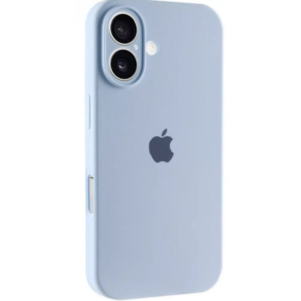 Чохол Silicone Case Full Camera для iPhone 16 Sweet Blue