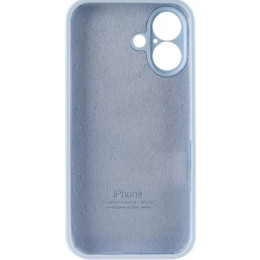 Чохол Silicone Case Full Camera для iPhone 16 Sweet Blue