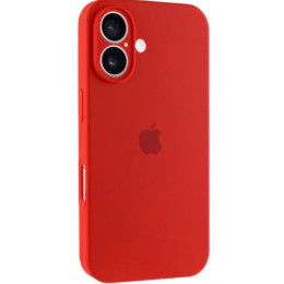 Чохол Silicone Case Full Camera для iPhone 16 Red