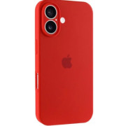 Чохол Silicone Case Full Camera для iPhone 16 Red
