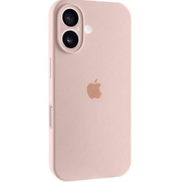 Чохол Silicone Case Full Camera для iPhone 16 Pink Sand