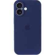 Чехол Silicone Case Full Camera для iPhone 16 Deep Navy
