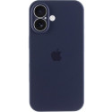 Чехол Silicone Case Full Camera для iPhone 16 Midnight Blue