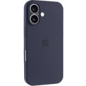 Чохол Silicone Case Full Camera для iPhone 16 Midnight Blue