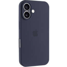 Чохол Silicone Case Full Camera для iPhone 16 Midnight Blue 2