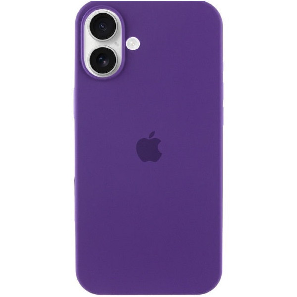 Чехол Silicone Case Full Camera для iPhone 16 Amethyst