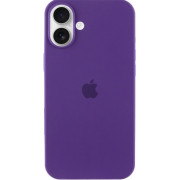 Чехол Silicone Case Full Camera для iPhone 16 Amethyst