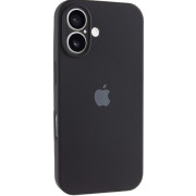 Чехол Silicone Case Full Camera для iPhone 16 Black