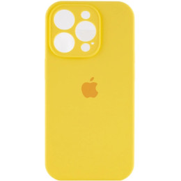 Чохол Silicone Case Full Camera для iPhone 16 Pro Yellow