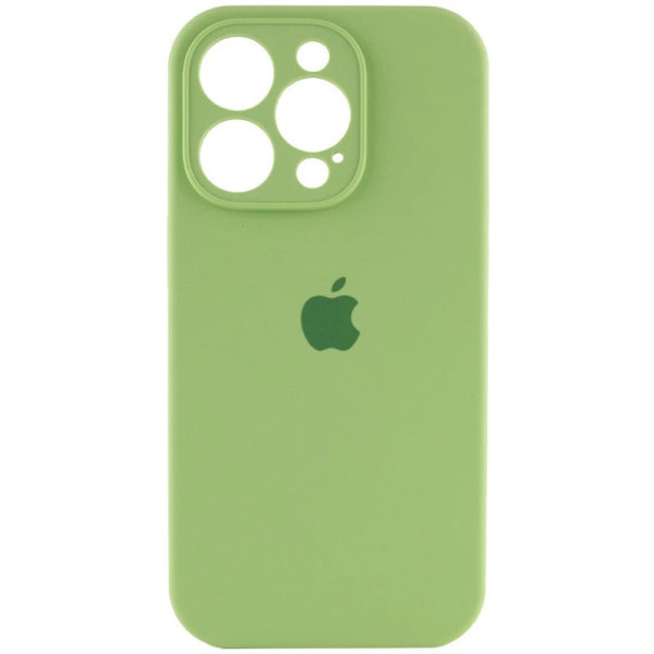 Чохол Silicone Case Full Camera для iPhone 16 Pro Mint