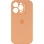 Чохол Silicone Case Full Camera для iPhone 16 Pro Cantaloupe