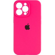 Чохол Silicone Case Full Camera для iPhone 16 Pro Barbie Pink