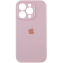 Чохол Silicone Case Full Camera для iPhone 16 Pro Chalk Pink