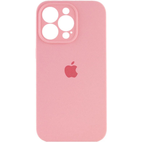 Чохол Silicone Case Full Camera для iPhone 16 Pro Light Pink