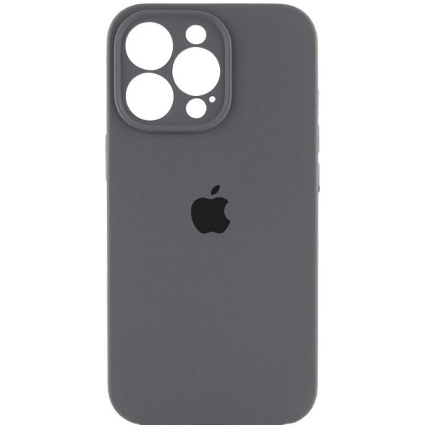 Чохол Silicone Case Full Camera для iPhone 16 Pro Dark Gray