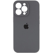 Чехол Silicone Case Full Camera для iPhone 16 Pro Dark Gray