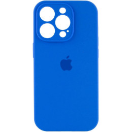Чохол Silicone Case Full Camera для iPhone 16 Pro Capri Blue
