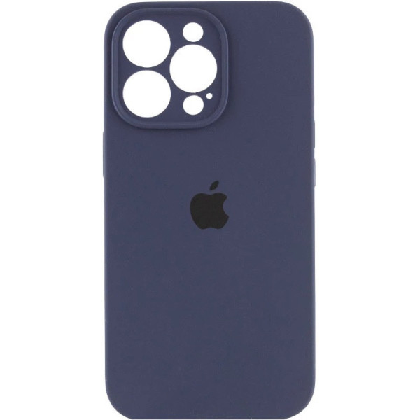Чохол Silicone Case Full Camera для iPhone 16 Pro Midnight Blue