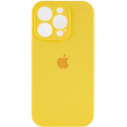 Чохол Silicone Case Full Camera для iPhone 16 Pro Mellow Yellow