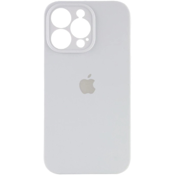 Чехол Silicone Case Full Camera для iPhone 16 Pro White