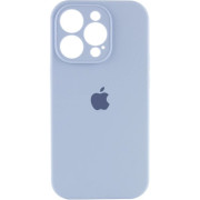 Чехол Silicone Case Full Camera для iPhone 16 Pro Lilac Blue