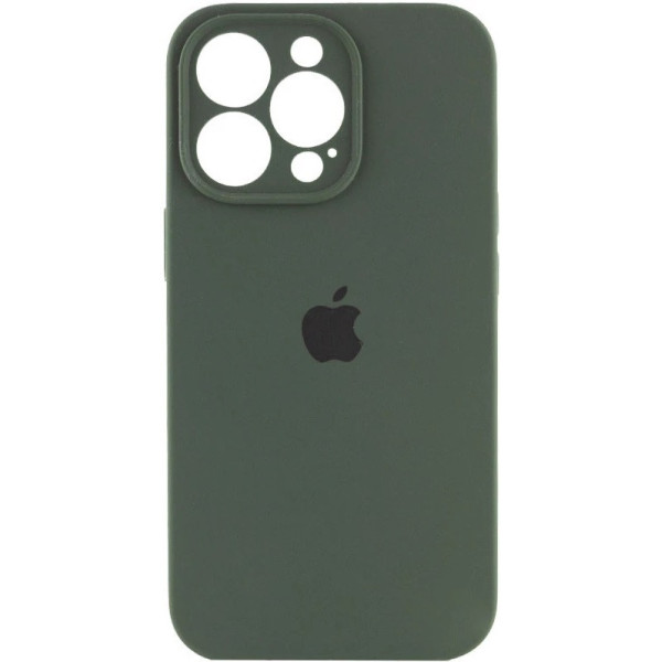 Чохол Silicone Case Full Camera для iPhone 16 Pro Max Cyprus Green
