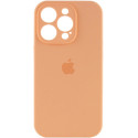 Чохол Silicone Case Full Camera для iPhone 16 Pro Max Cantaloupe