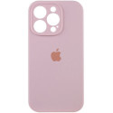 Чехол Silicone Case Full Camera для iPhone 16 Pro Max Chalk Pink