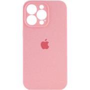 Чехол Silicone Case Full Camera для iPhone 16 Pro Max Light Pink