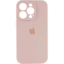 Чехол Silicone Case Full Camera для iPhone 16 Pro Max Pink Sand