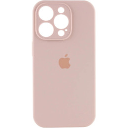 Чехол Silicone Case Full Camera для iPhone 16 Pro Max Pink Sand