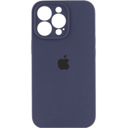 Чехол Silicone Case Full Camera для iPhone 16 Pro Max Midnight Blue