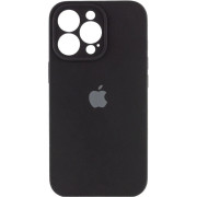 Чехол Silicone Case Full Camera для iPhone 16 Pro Max Black