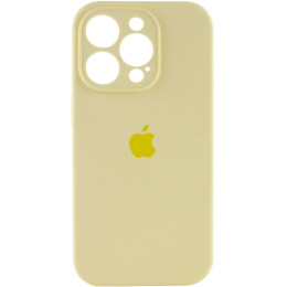 Чохол Silicone Case Full Camera для iPhone 16 Pro Max Mellow Yellow