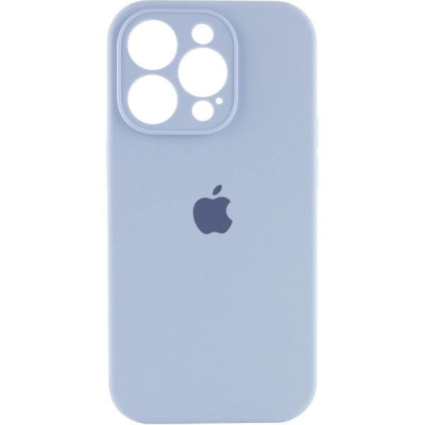 Чехол Silicone Case Full Camera для iPhone 16 Pro Max Lilac Blue