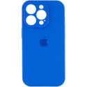 Чохол Silicone Case Full Camera для iPhone 16 Pro Max Capri Blue