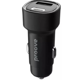 Автомобильное зарядное устройство Proove Flash 30W (Type-C + USB) Black (CCFL30111201)