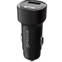 Автомобільний зарядний пристрій Proove Flash 48W (Type-C + USB) Black (CCFL48111201)