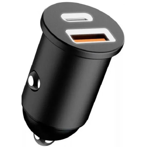 Автомобільний зарядний пристрій Proove Tiny Power 30W (Type-C + USB) Black (ACTP30111201)