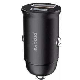 Автомобільний зарядний пристрій Proove Tiny Power Pro 65W (Type-C + USB) Black (ACTP65110001)