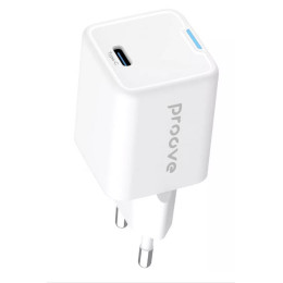 Сетевое зарядное устройство Proove Pocket GaN 25W Type-C White (WCPG25010202)