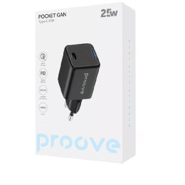 Мережевий зарядний пристрій Proove Pocket GaN 25W Type-C White (WCPG25010202)