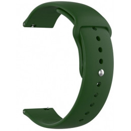 Ремінець ArmorStandart Silicone Watch Strap 22mm Khaki (ARM80663)