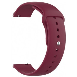 Ремешок ArmorStandart Silicone Watch Strap 22mm Marsala (ARM80665) 2