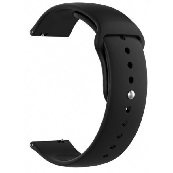 Ремешок ArmorStandart Silicone Watch Strap 22mm Black (ARM80669)