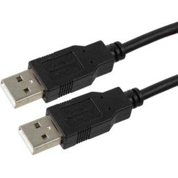 Адаптер Cablexpert USB Type-A - Type-A 2.0 (M/M) Черный (CCP-USB2-AMAM-6)