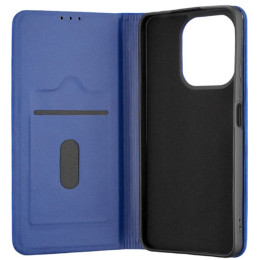 Чехол-книжка Flip Case для Xiaomi Redmi Note 13 4G Dark Blue 2