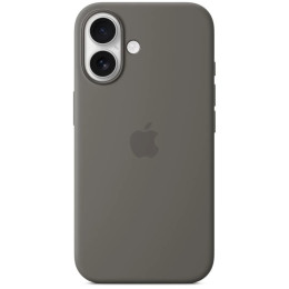 Чехол Silicone Case with MagSafe для iPhone 16 Stone Gray