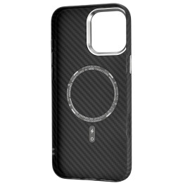 Чехол Luxo Free Air CarBon with MagSafe для iPhone 16 Pro Black